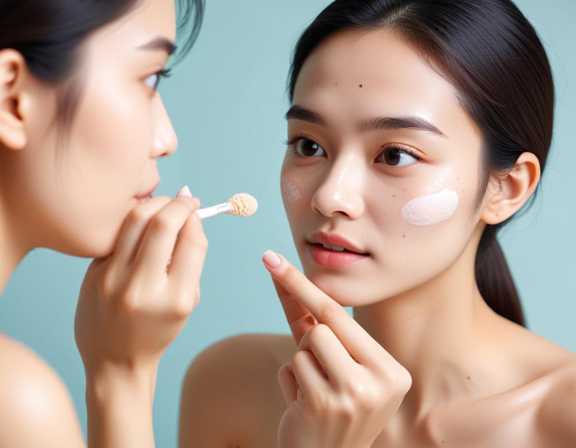 แป้งแต้มสิวในกระปุกพร้อมส่วนประกอบสำคัญสำหรับรักษาสิวอย่างมีประสิทธิภาพ