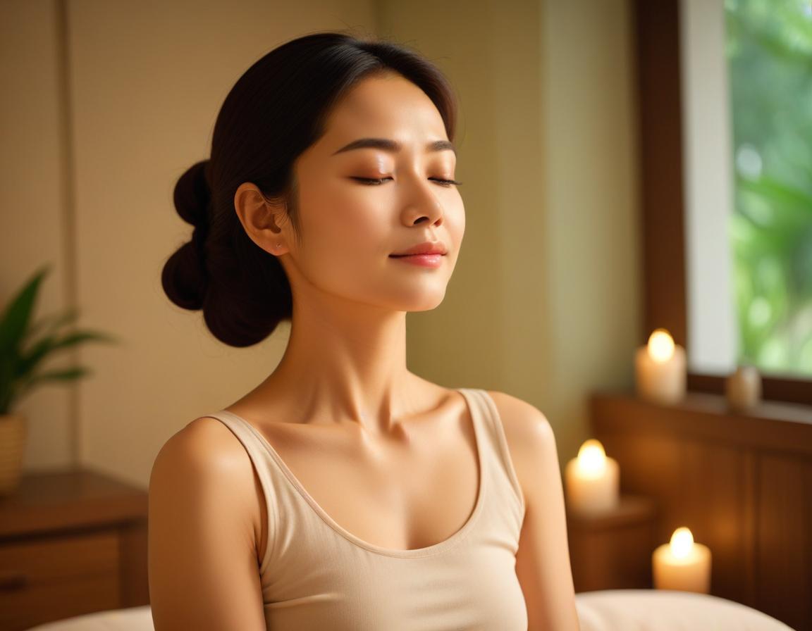 ท่าทางการใช้เทคโนโลยีทำให้เกิดรอยพับบนลำคอ มีภาพประกอบเป็นเส้นพับ