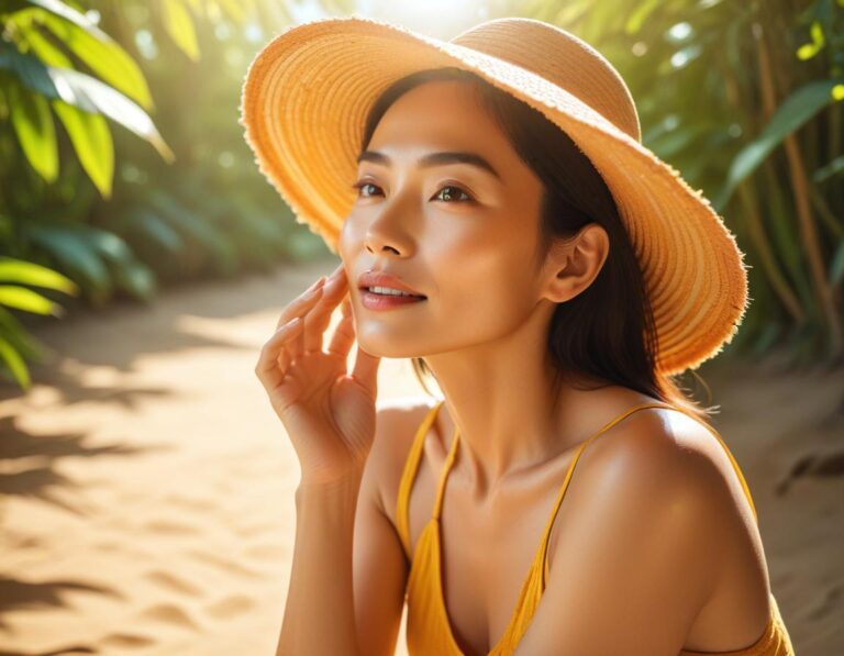 ใบหน้าวัยรุ่นยังไม่มีริ้วรอย ขณะที่ใบหน้าผู้สูงอายุดูมีริ้วรอยชัดเจนมากขึ้น