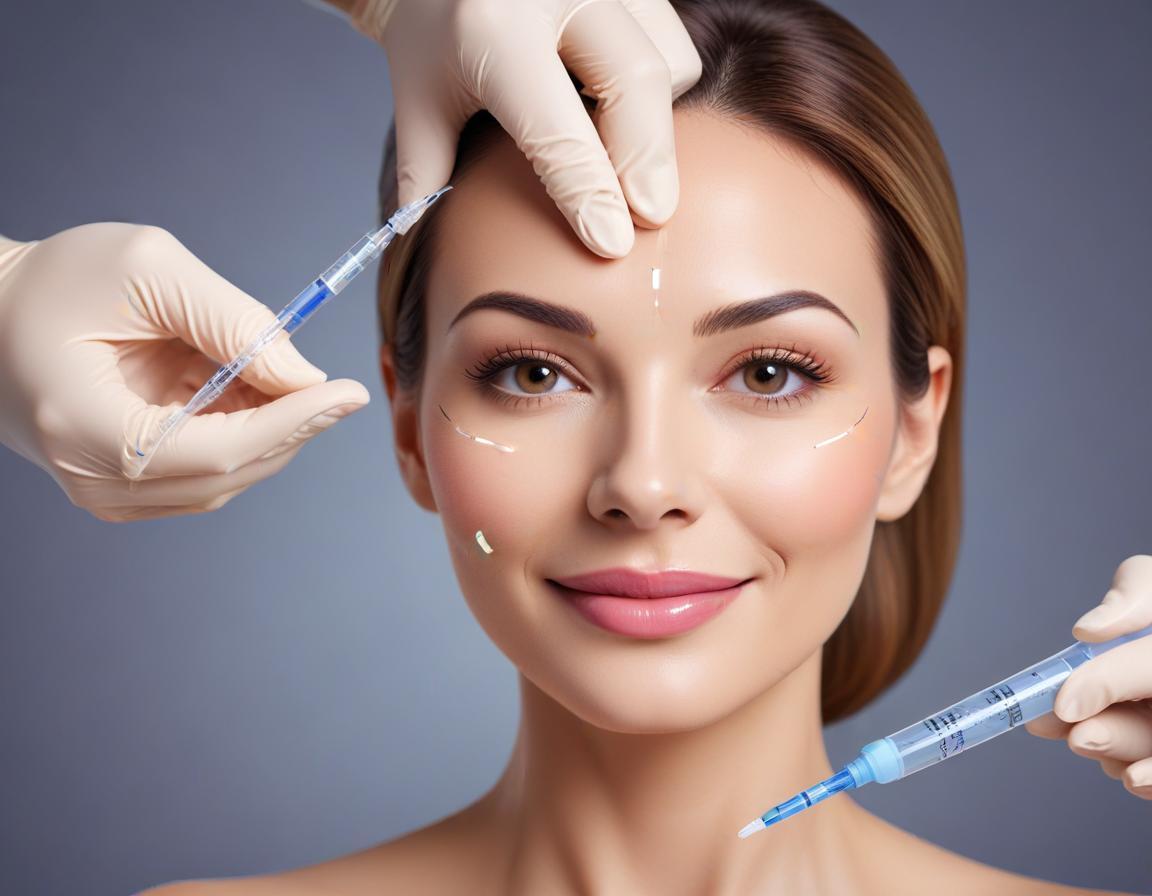 บรรจุภัณฑ์ฟิลเลอร์สองยี่ห้อ Juvederm และ Restylane สำหรับฉีดฟิลเลอร์ร่องแก้ว