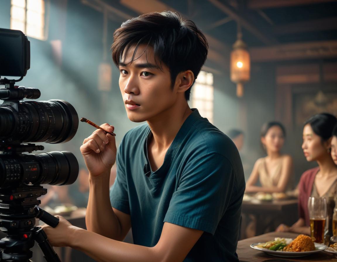 ผู้หญิงกำลังผ่อนคลาย ข้างๆ มีผลิตภัณฑ์ดูแลผิว ฟิลเลอร์ตา