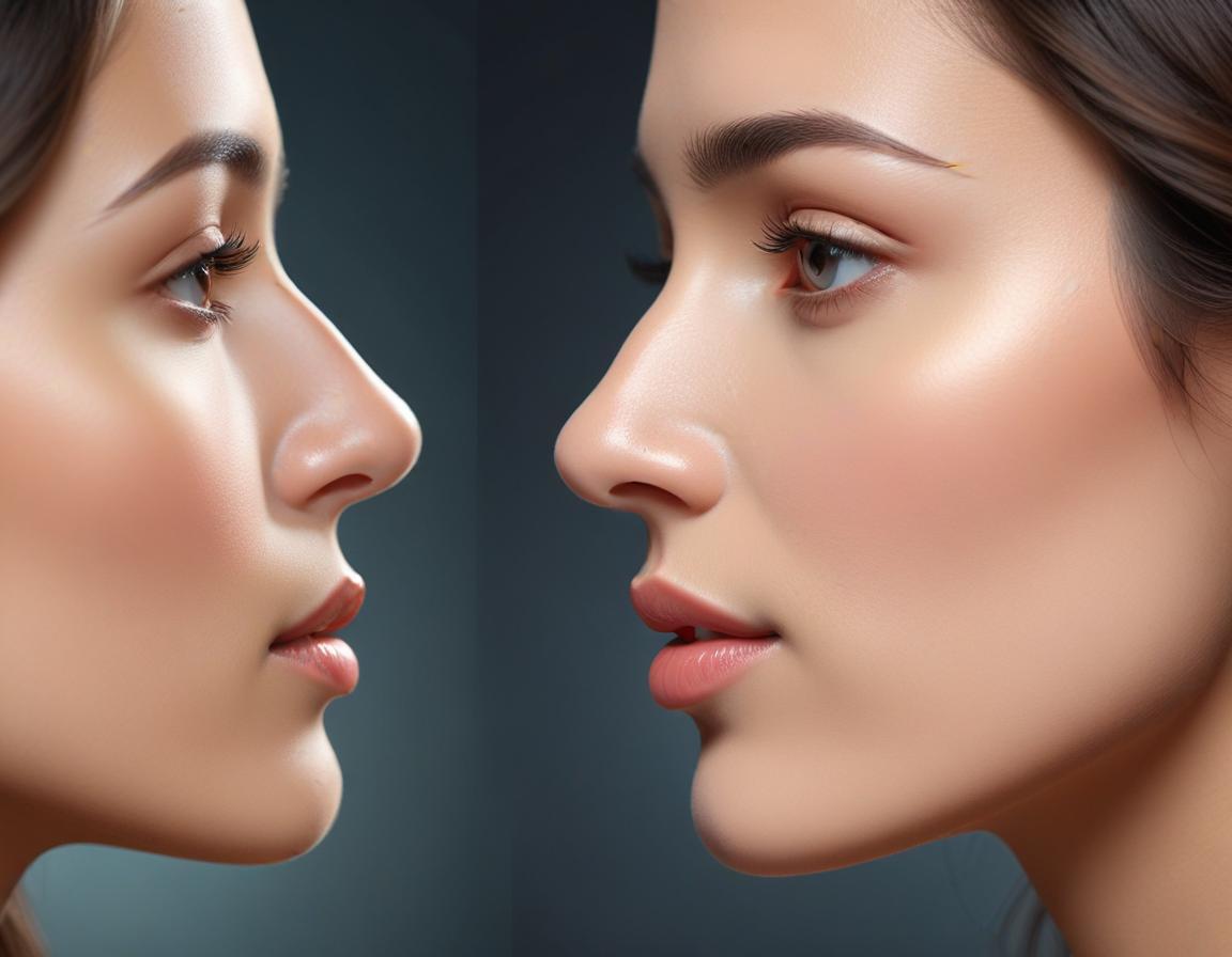 ภาพ เปรียบเทียบ ก่อน หลัง ฟิลเลอร์ คาง Neuramis เห็น คาง เรียว ขึ้น อย่าง ชัดเจน