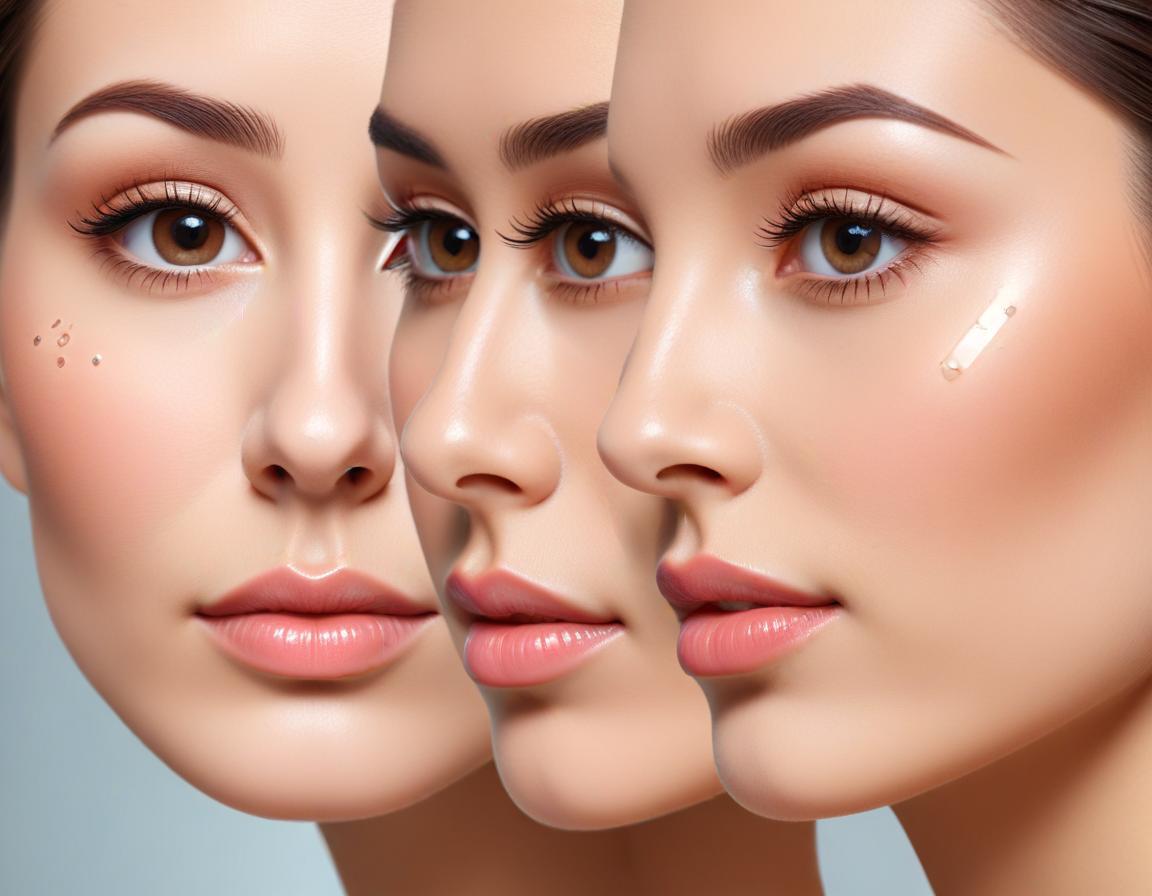 ภาพ เปรียบเทียบ ฟิลเลอร์ แก้ม กับ ฟิลเลอร์ ขมับ พร้อม ถาม ว่า อัน ไหน เหมาะกว่า ไม่ เจ็บ