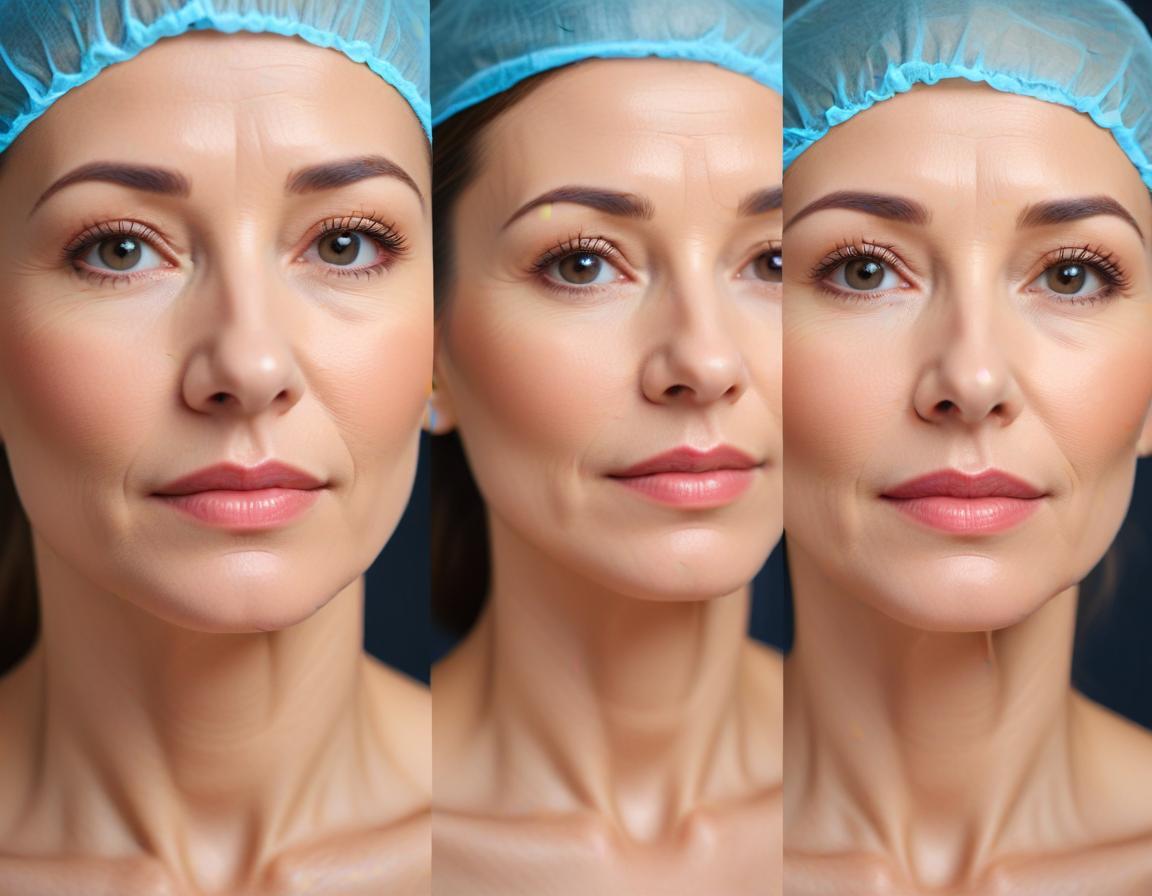 ภาพ แสดง การ เปลี่ยนแปลง ก่อน หลัง ฟิลเลอร์ คาง หรือ ฟิลเลอร์ ขมับ เห็น ผล เร็ว