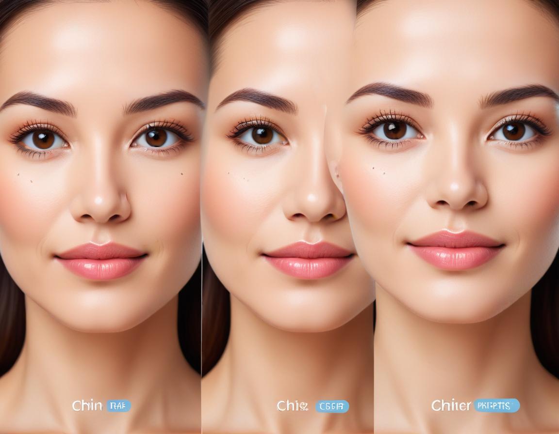 ภาพ การ ฉีด ฟิลเลอร์ คาง ด้วย ไฮยาลูโรนิก แอซิด ชี้ เปรียบเทียบ HarmonyCa ฟื้นตัว เร็ว