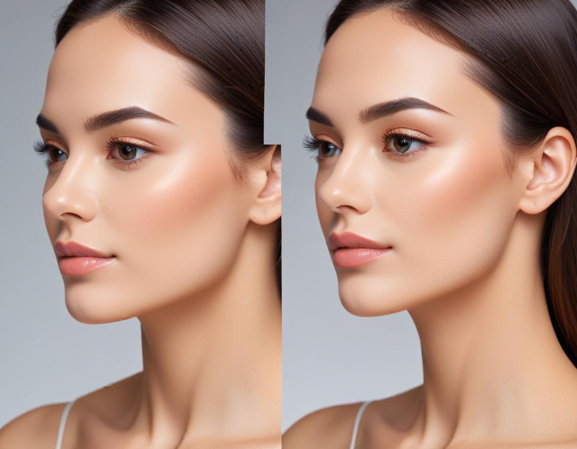 แพทย์ มืออาชีพ กำลัง ฉีด ฟิลเลอร์ ขมับ ใน คลินิก ทันสมัย เพื่อความงาม