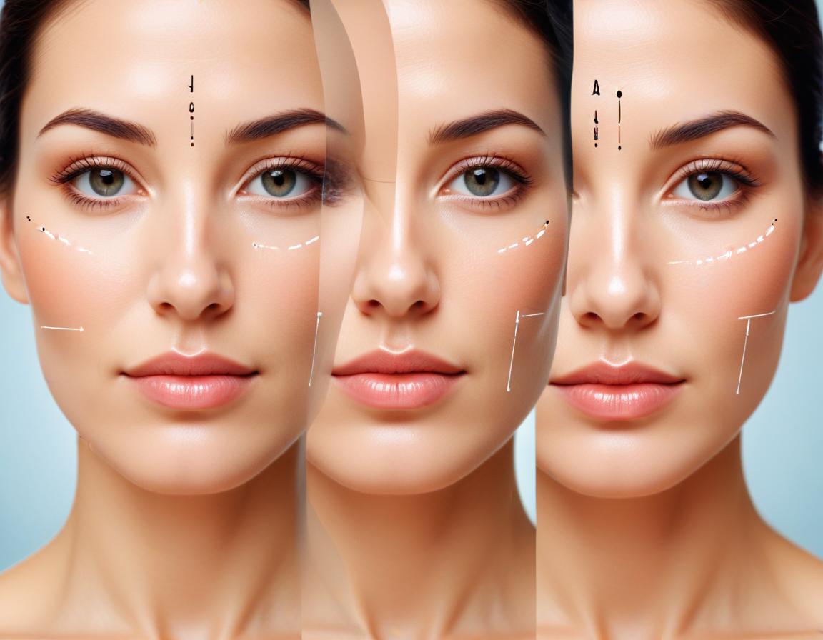 ภาพ ผู้ป่วย ปรึกษาการฉีดฟิลเลอร์ อย่างมืออาชีพ ชี้ เลือก ระหว่าง ร่องแก้ม กับ ขมับ เหมาะ สำหรับ ผู้ กลัว เข็ม