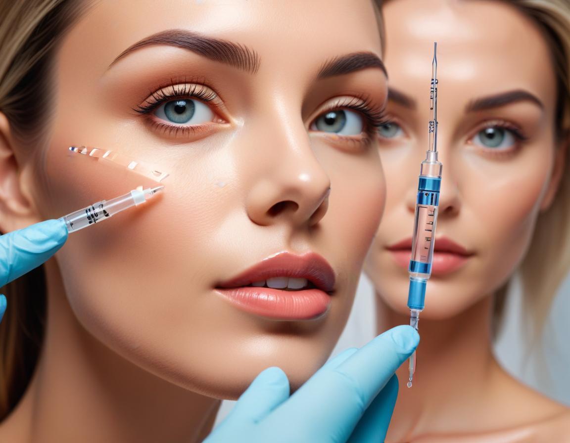 ภาพ ใกล้ ฟิลเลอร์ ไฮยาลูโรนิก คาง HarmonyCa เปรียบเทียบ ความปลอดภัย ความเหมาะสม ระบุประเด็น