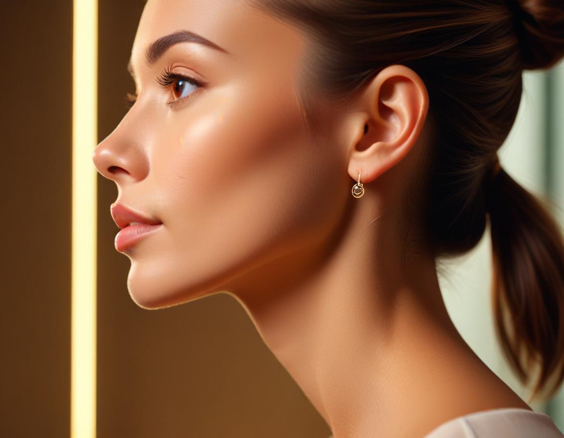 ภาพ ใกล้ชิด ผลลัพธ์ ฟิลเลอร์คาง แสดง กรามเรียว คาง เรียบ เนียน อ่อน เยาว์ ชัด